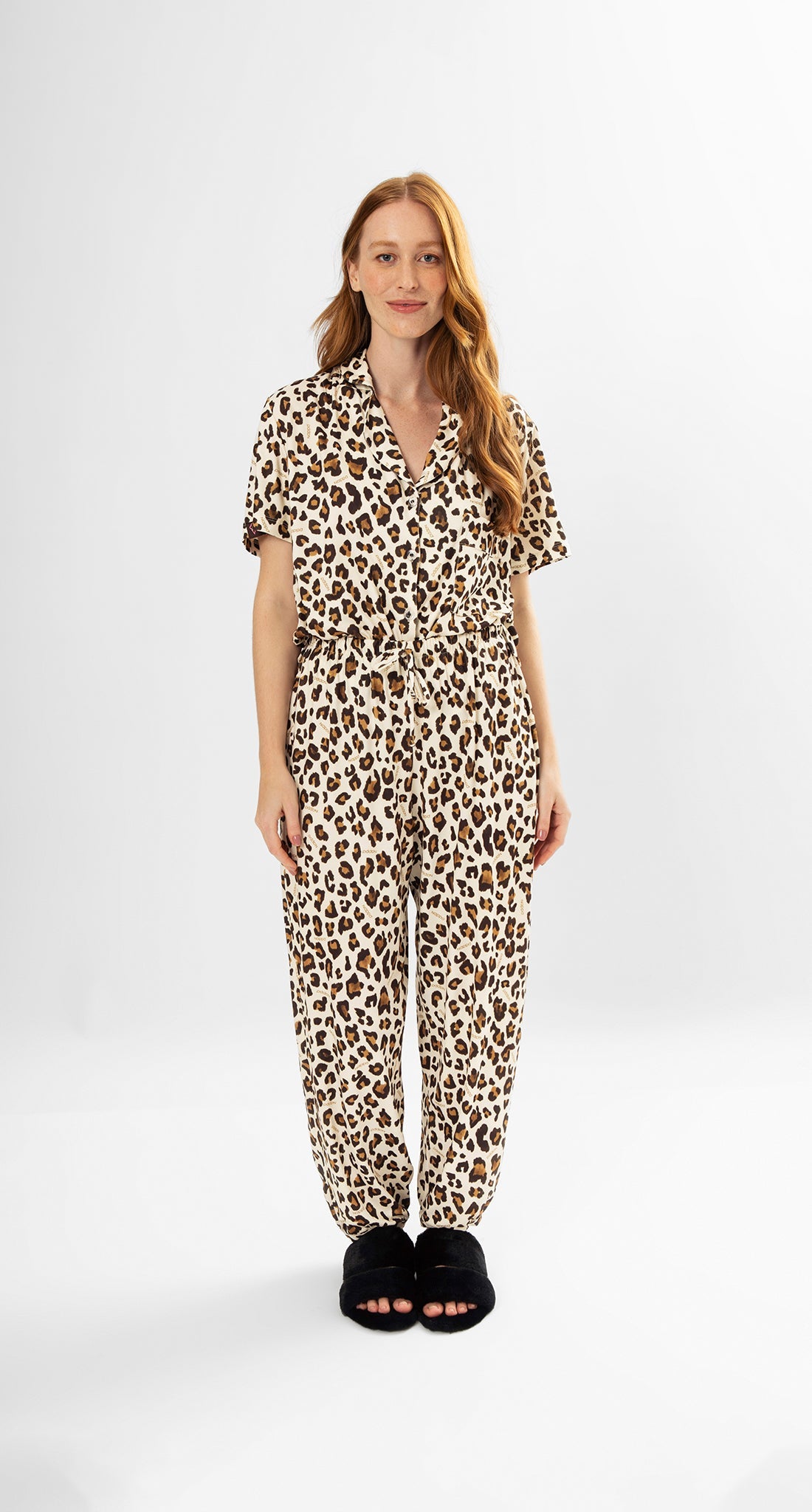 Selva New Classic Pajamas – Leopard Print