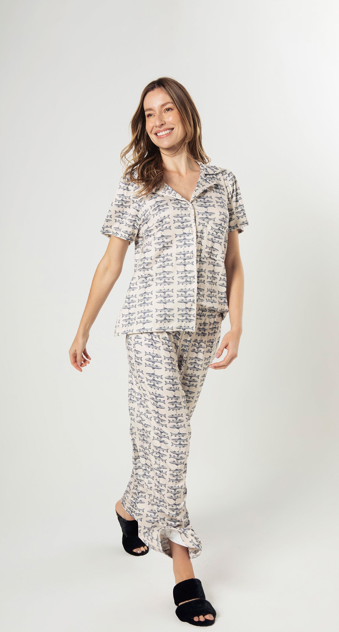 New Classic Pajamas – Fishes