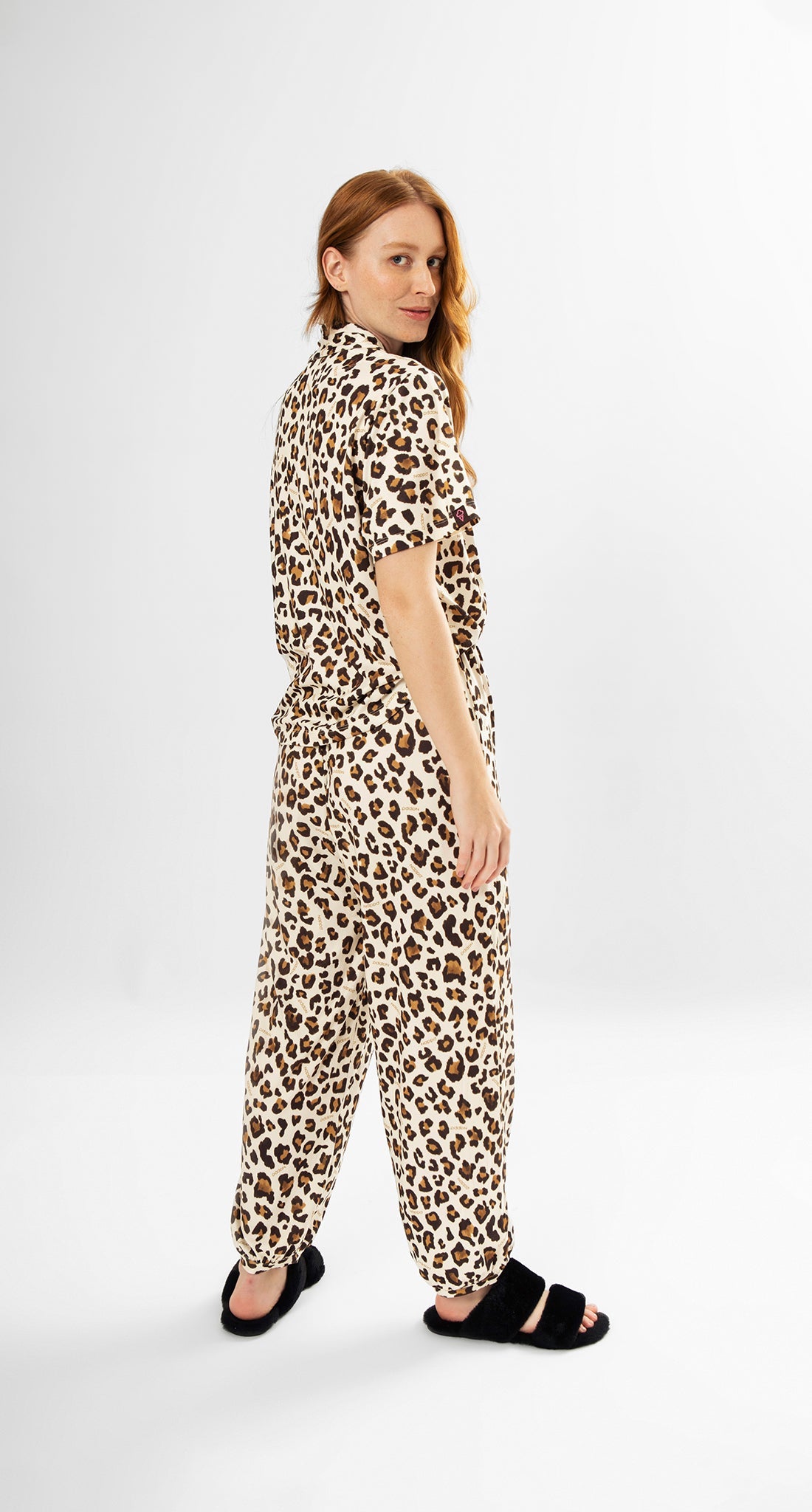 Selva New Classic Pajamas – Leopard Print