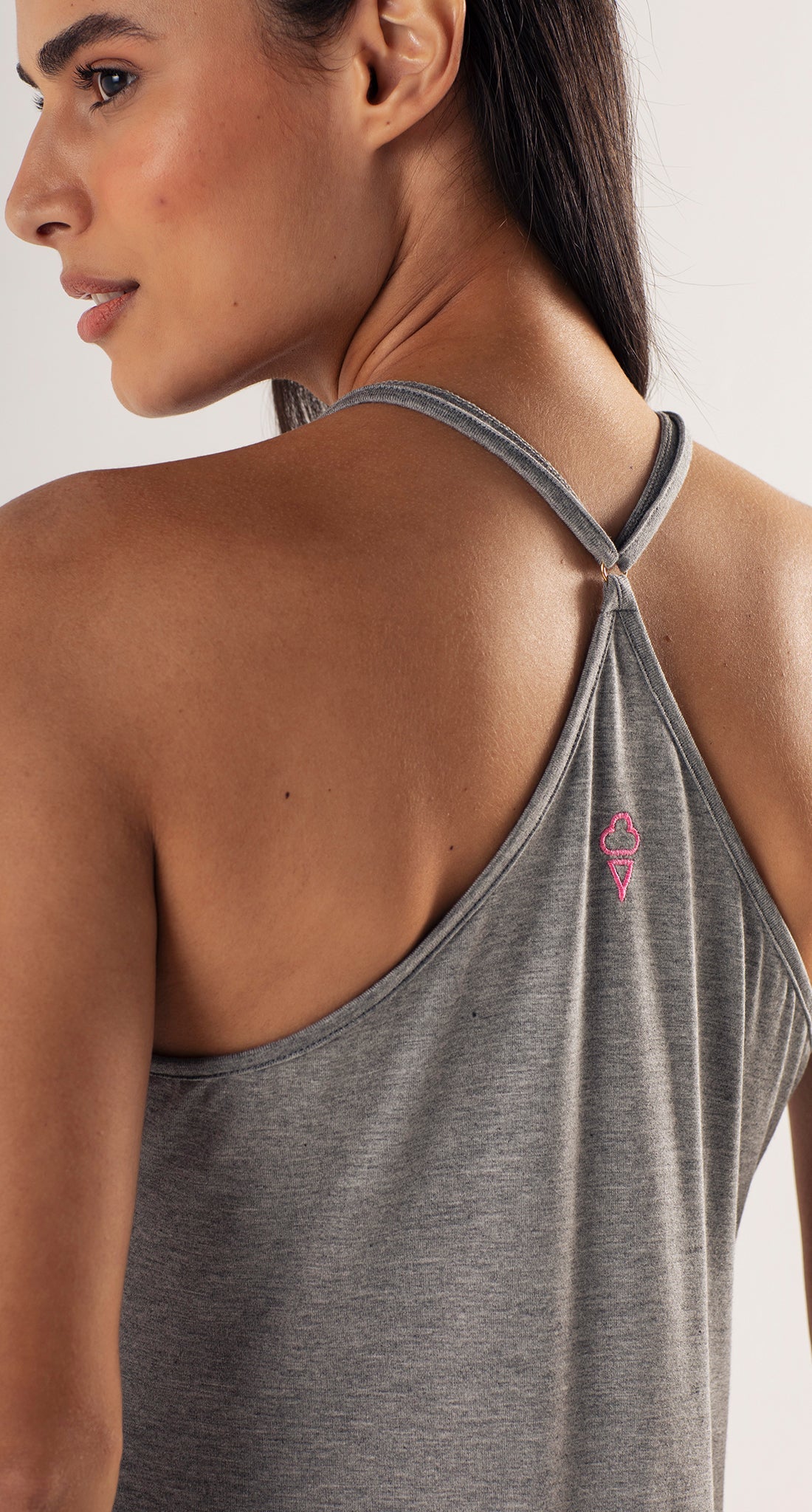 Colors Nightdress – Heather Grey