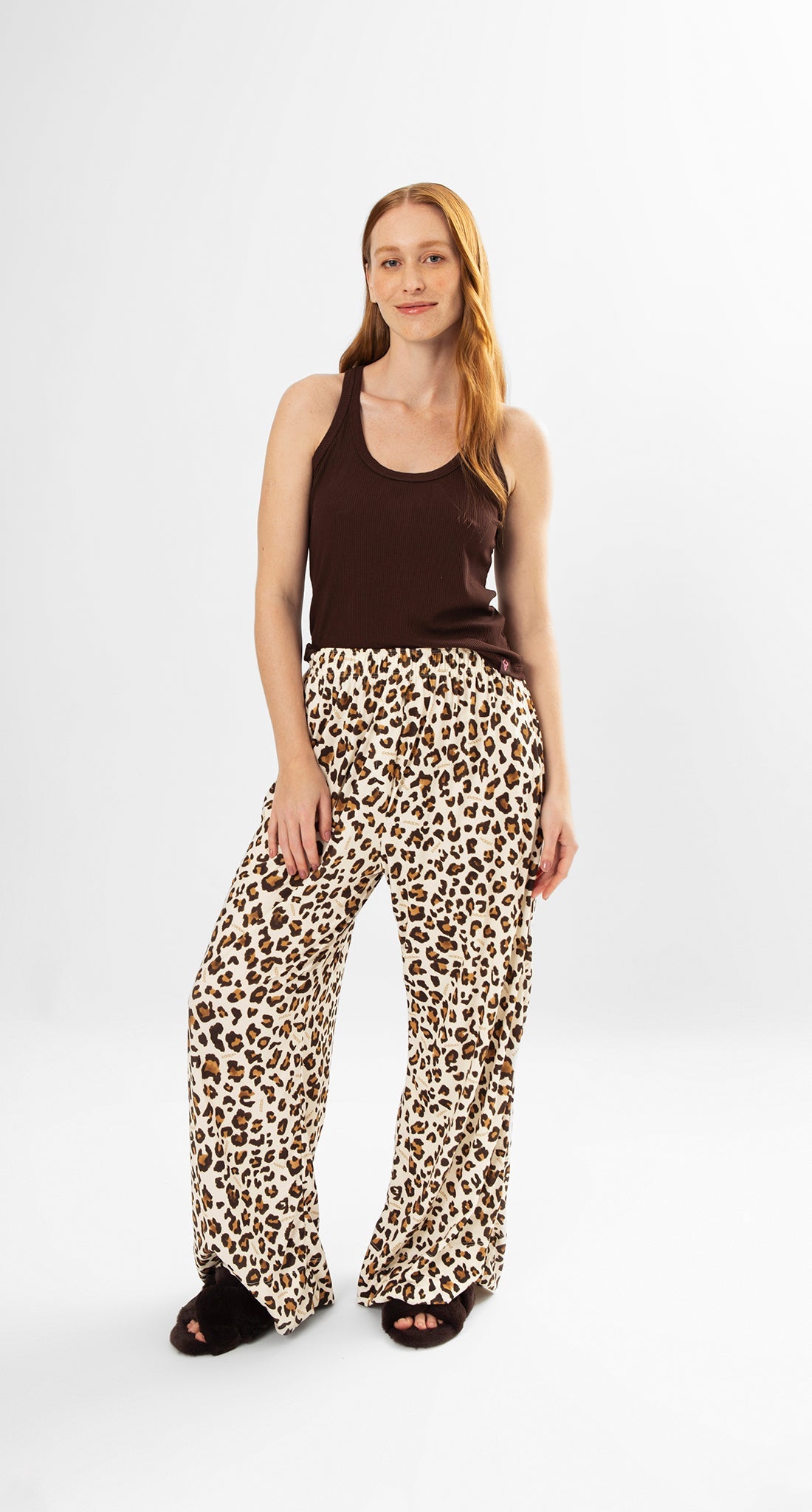 Selva Tank Pajamas – Leopard Print