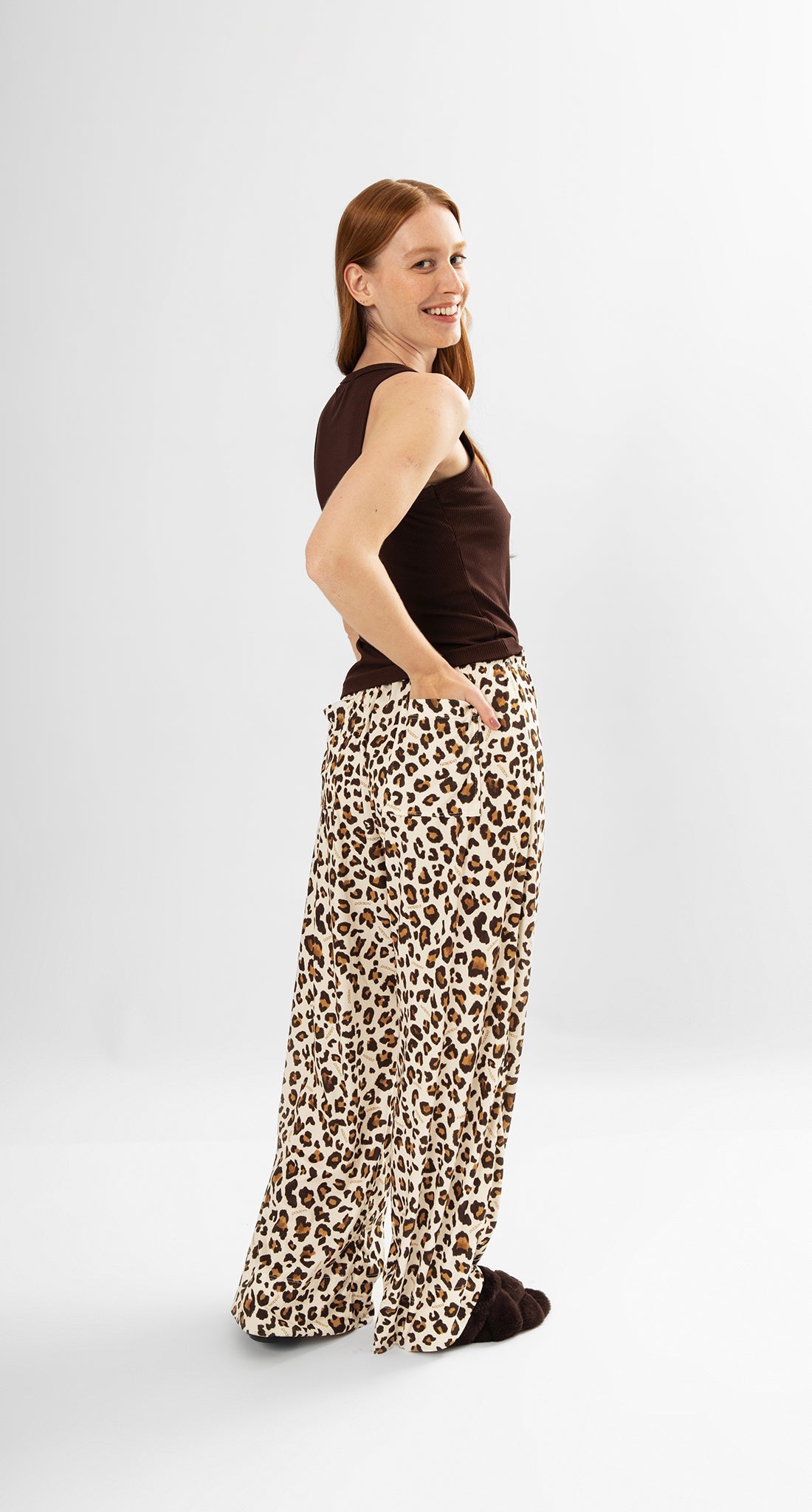 Selva Tank Pajamas – Leopard Print