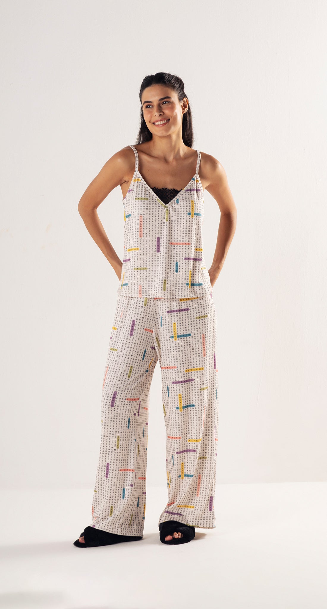 Long Cami Pajamas – Word Search