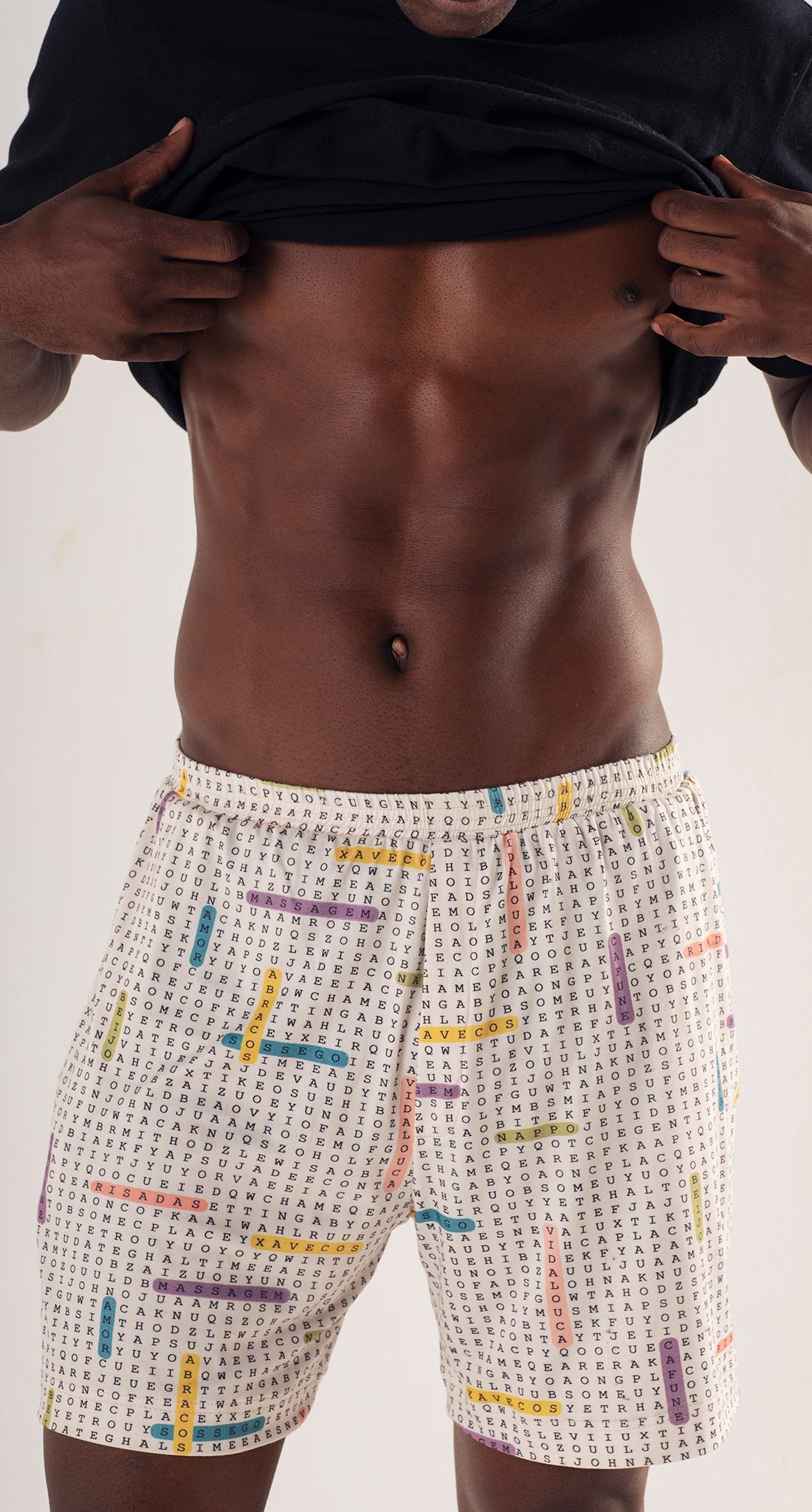 Men’s Short Pajamas – Word Search