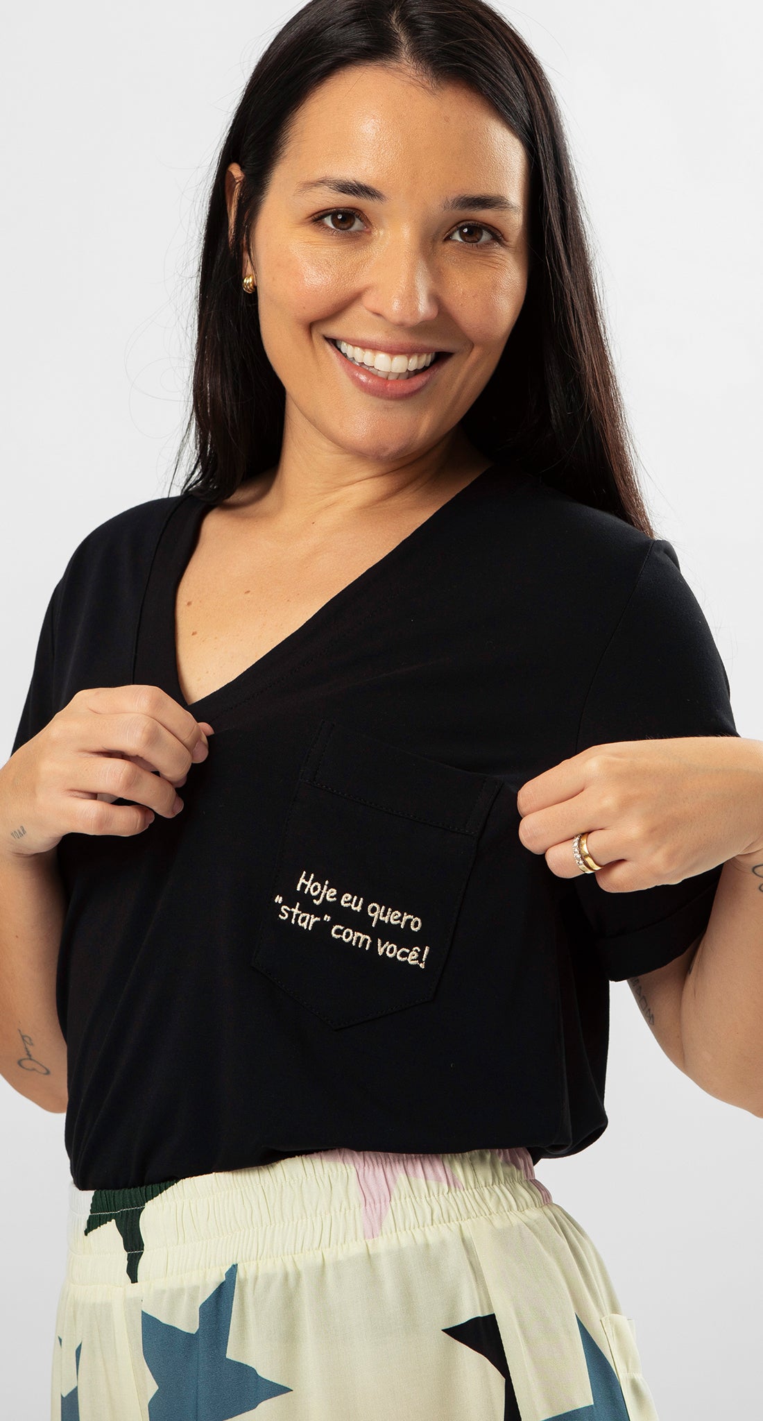 T-Shirt Pajamas Stars