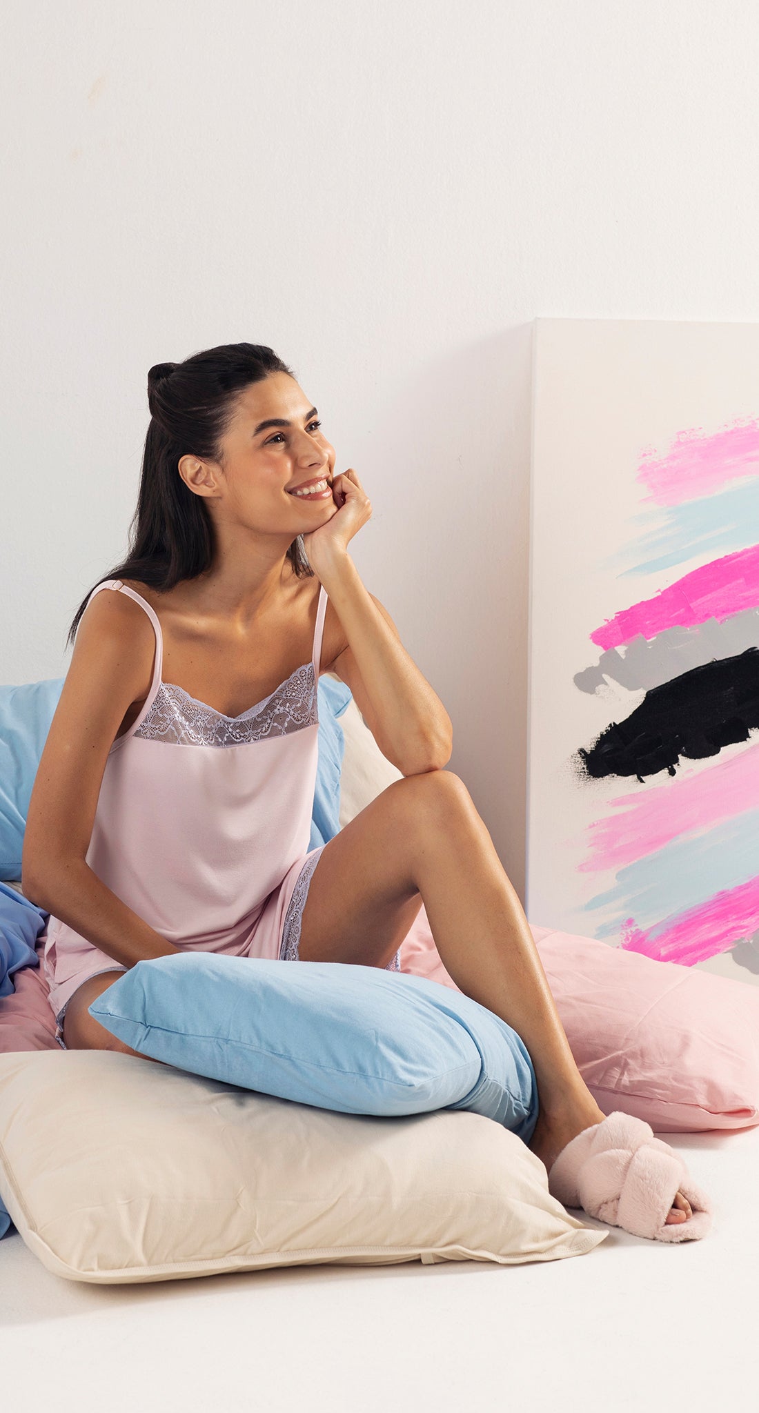 Colors Short Pajamas – Rosé