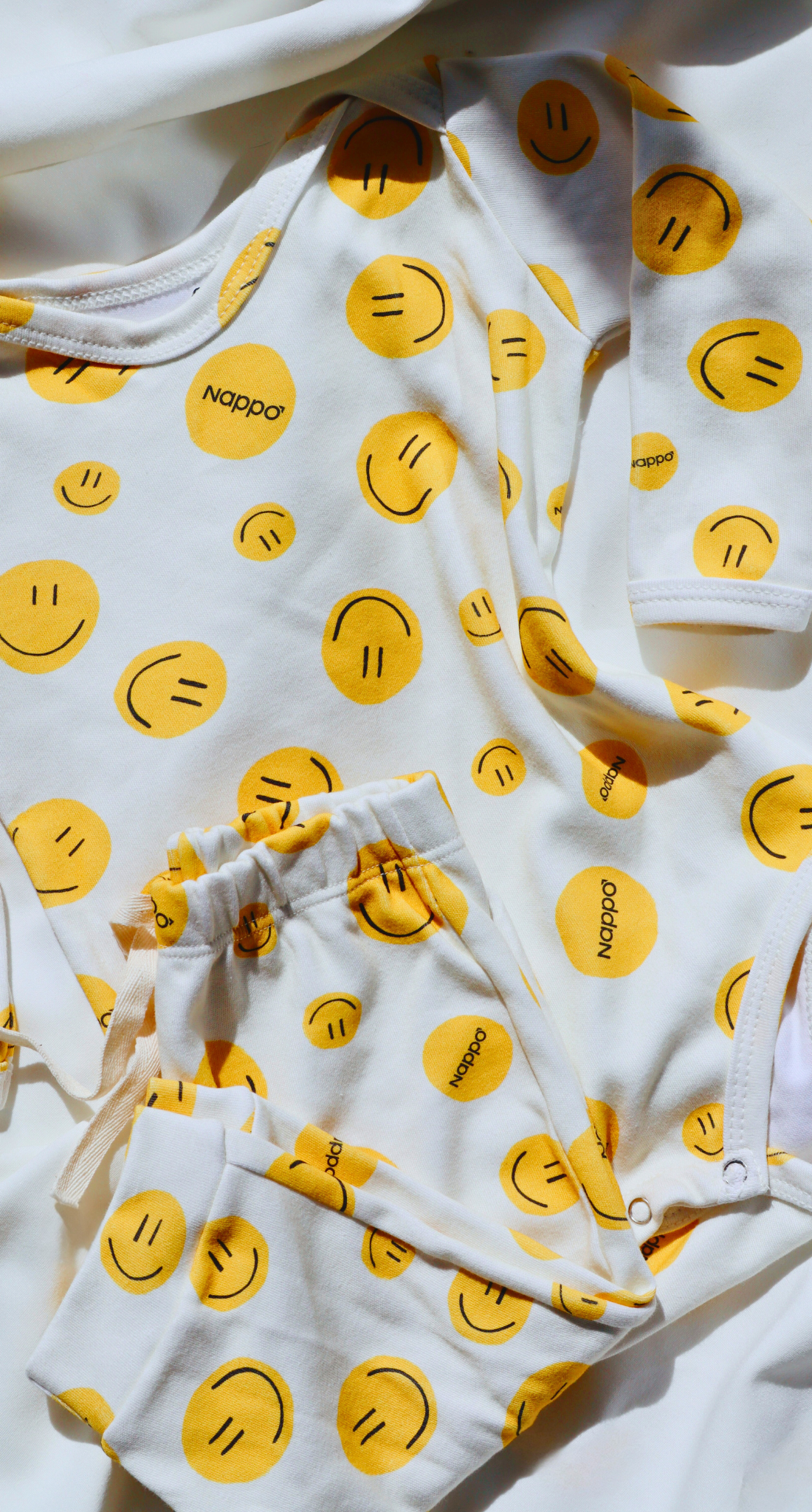 Long Baby Set Yellow - Smiles