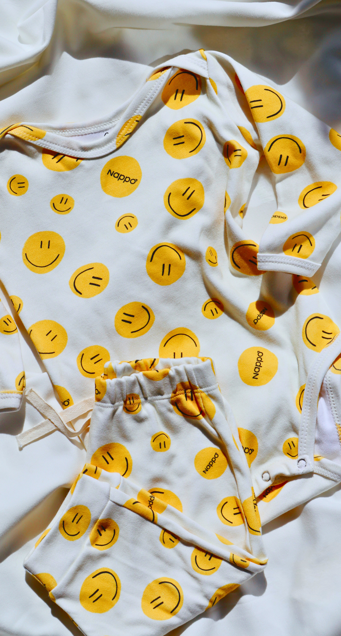Long Baby Set Yellow - Smiles