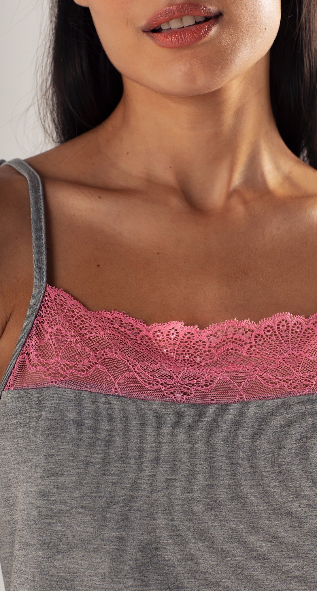 Colors Short Pajamas – Heather Grey